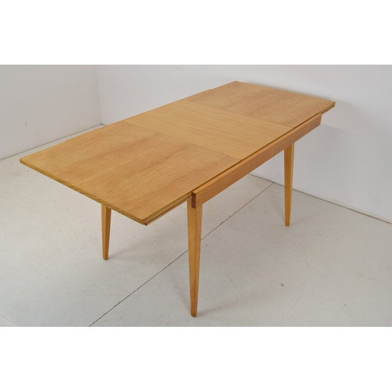 Image 1 of Mid-century klapbare eettafel van Frantisek Jirak voor Tatra, Tsjecho-Slowakije 1960