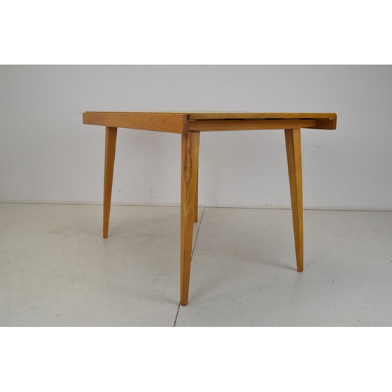 Image 1 of Mid-century klapbare eettafel van Frantisek Jirak voor Tatra, Tsjecho-Slowakije 1960