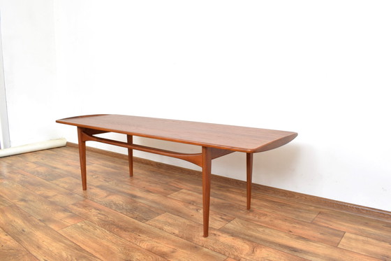 Image 1 of Mid Century Teakhouten Salontafel Door Tove Kindt-Larsen Voor Frankrijk & Søn / Frankrijk & Daverkosen, 1960S