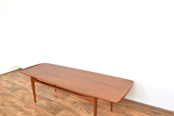 Image 1 of Mid Century Teakhouten Salontafel Door Tove Kindt-Larsen Voor Frankrijk & Søn / Frankrijk & Daverkosen, 1960S