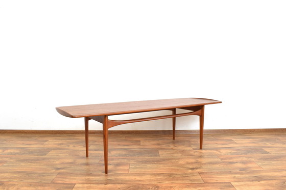 Image 1 of Mid Century Teakhouten Salontafel Door Tove Kindt-Larsen Voor Frankrijk & Søn / Frankrijk & Daverkosen, 1960S