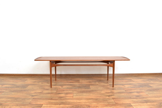 Image 1 of Mid Century Teakhouten Salontafel Door Tove Kindt-Larsen Voor Frankrijk & Søn / Frankrijk & Daverkosen, 1960S