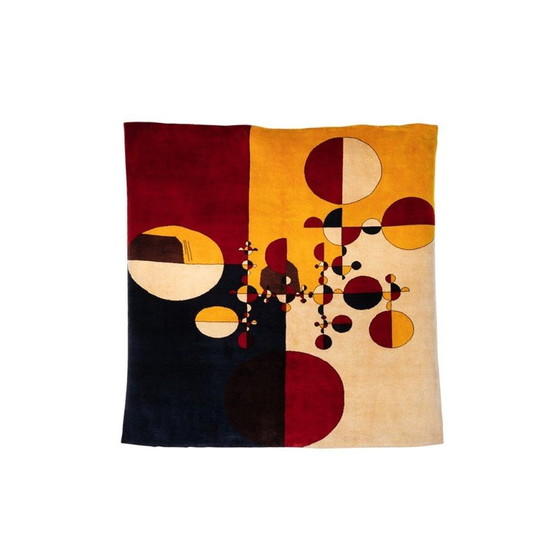 Image 1 of Vintage wollen vloerkleed Samurai Tree Variants van Gabriel Orozco