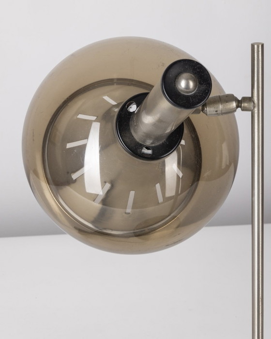 Image 1 of Vintage 1950S tafellamp in marmer en plexiglas ontwerp van Lamter Milano