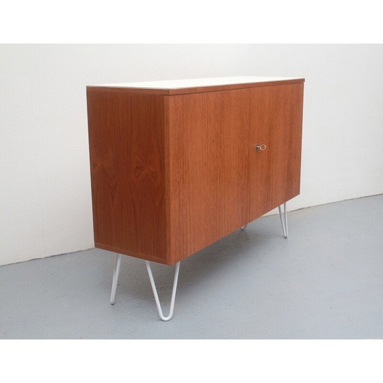 Image 1 of Vintage dressoir in teak en formica, jaren 1960