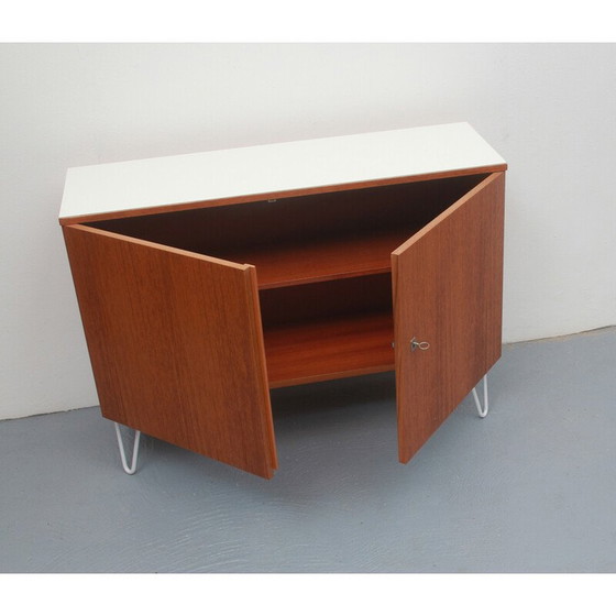 Image 1 of Vintage dressoir in teak en formica, jaren 1960