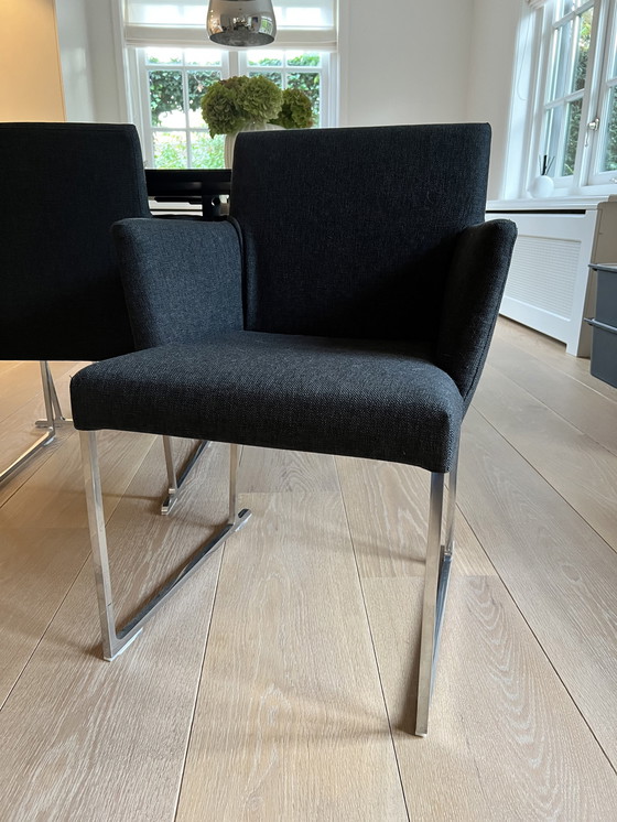 Image 1 of 10x B&B italia Solo S58 Stoel + eettafel