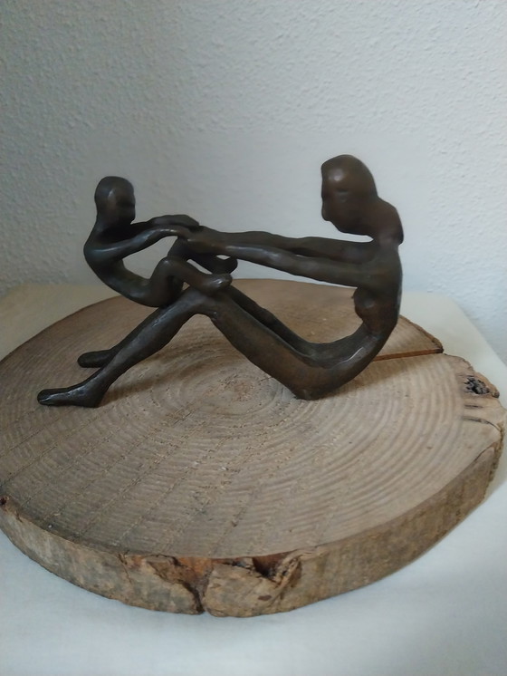 Image 1 of Sculptuur Moeder met kind