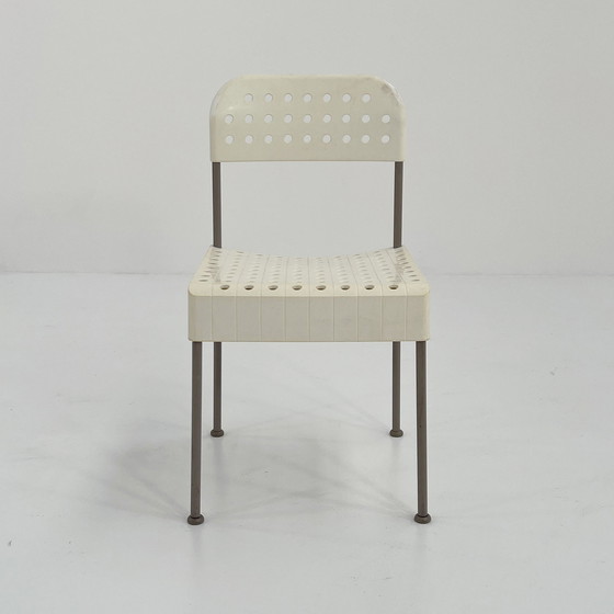 Image 1 of Witte Box Stoel Van Enzo Mari Voor Anonima Castelli, 1970S