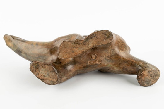 Image 1 of Bronzen Ijsbeer Door Pierre Chenet