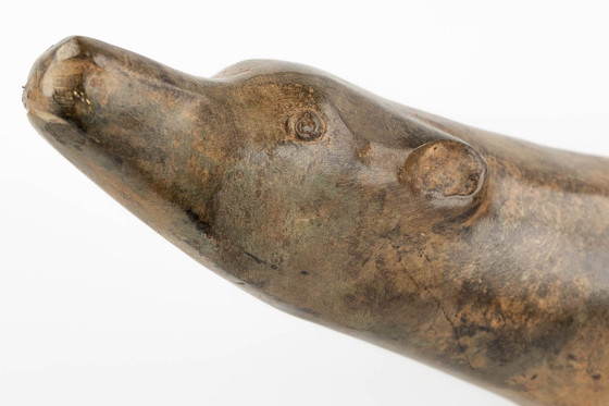 Image 1 of Bronzen Ijsbeer Door Pierre Chenet