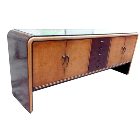 Image 1 of Vintage dressoir en kabinet bar Osvaldo Borsani 1930
