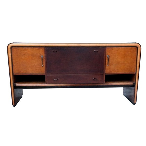 Image 1 of Vintage dressoir en kabinet bar Osvaldo Borsani 1930
