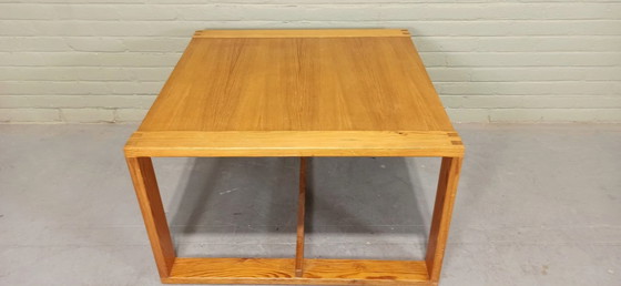 Image 1 of Vintage grenen salontafel, minimalistisch