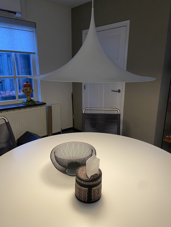 Image 1 of 1 Originele Deense Heksenhoed Hanglamp Jaren ‘60