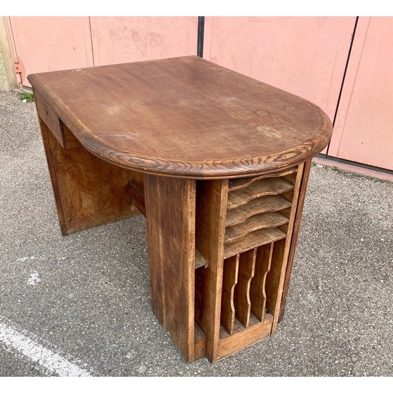 Image 1 of Vintage art deco bureau met laden