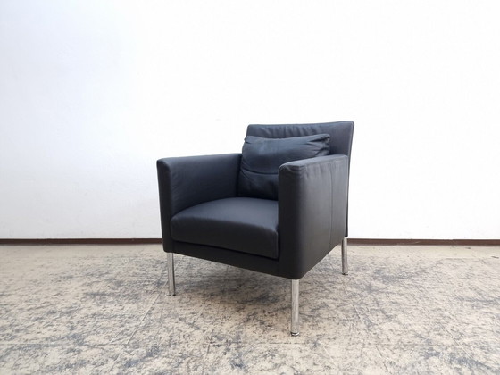 Image 1 of Walter Knoll fauteuil Jason 391 echt leren fauteuil designerstoel designerstoel