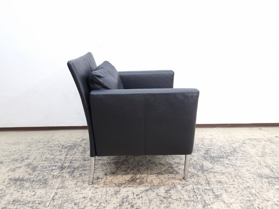 Image 1 of Walter Knoll fauteuil Jason 391 echt leren fauteuil designerstoel designerstoel