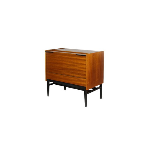 Vintage mahoniehouten highboard van Up Zavody, Tsjecho-Slowakije 1969