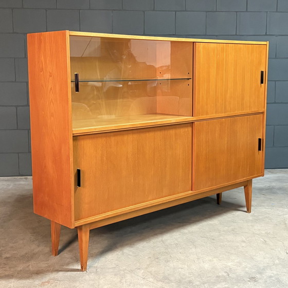 Image 1 of Vintage Highboard Dressoir – Bartels – Jaren 60