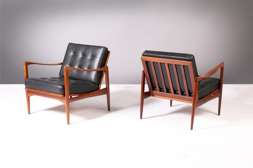 Paar Kofod Larsen Kandidaat Loungestoelen