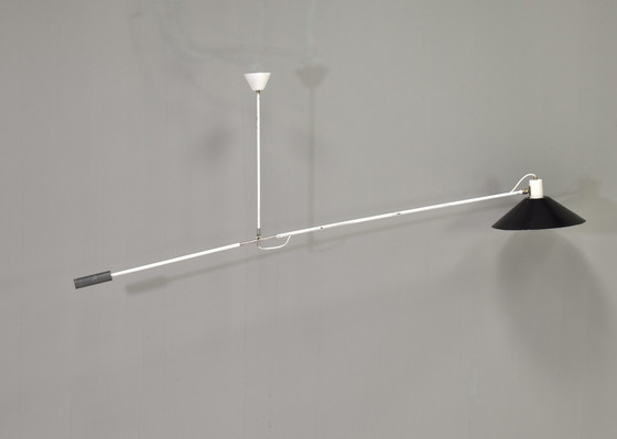 Image 1 of 1e editie JJM Hoogervorst Counter Balance-plafondlamp voor Anvia – Nederland, 1955