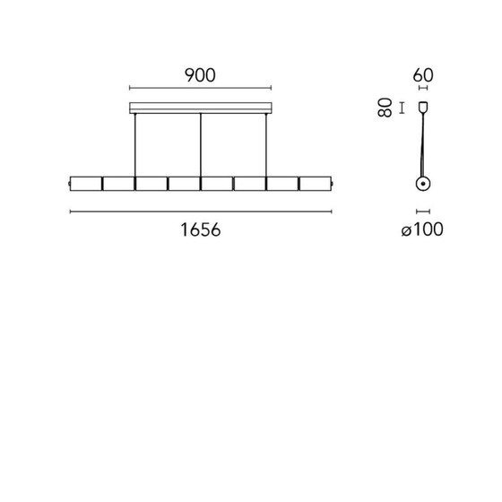 Image 1 of Flos Luce Orrizontale S1 hanglamp