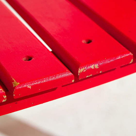 Image 1 of Paar vintage beukenhouten klapstoelen van Aldo Jacober voor Alberto Bazzani, jaren 1960