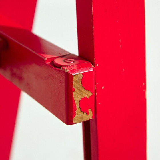 Image 1 of Paar vintage beukenhouten klapstoelen van Aldo Jacober voor Alberto Bazzani, jaren 1960