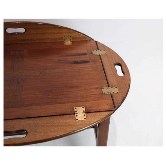 Image 1 of Vintage Butler tafel in mahonie, jaren 1950