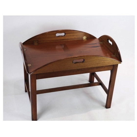 Image 1 of Vintage Butler tafel in mahonie, jaren 1950