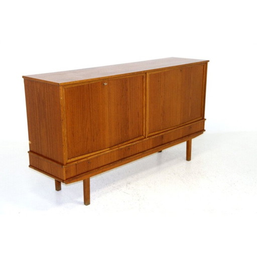 Scandinavisch teakhouten dressoir, Zweden 1960