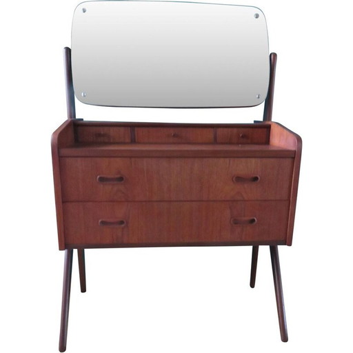 Vintage teakhouten kaptafel, Denemarken, 1960