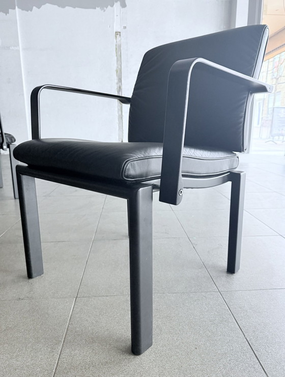 Image 1 of 6X Quadro W Stoelen Ontwerp Bruno Rey & Charles Polin, 1989