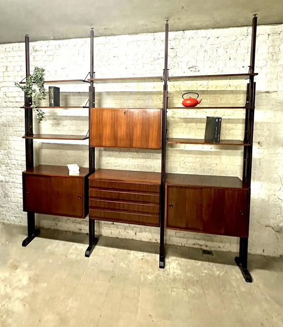 Image 1 of Roomdivider Wallunit  Italy 1960