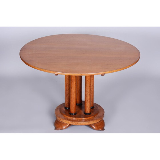 Image 1 of Vintage Biedermeier eikenhouten eettafel, Oostenrijk 1830