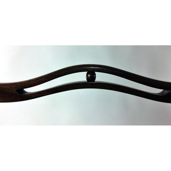 Image 1 of Set van 6 vintage mahonie eetkamerstoelen van Georg Kofoed, Denemarken 1930