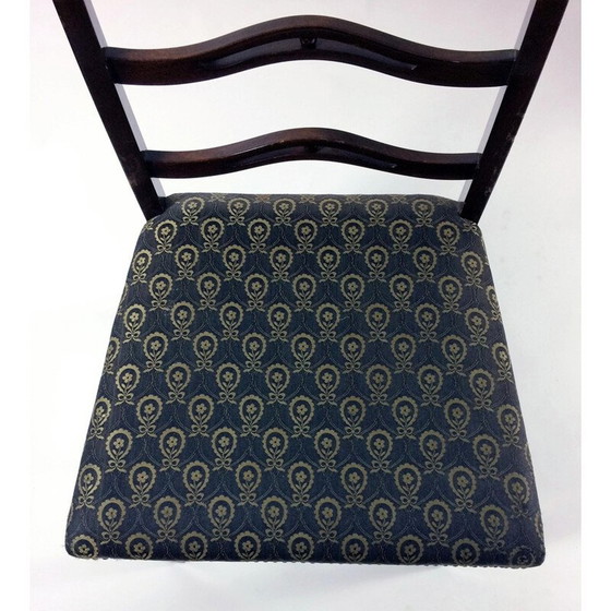 Image 1 of Set van 6 vintage mahonie eetkamerstoelen van Georg Kofoed, Denemarken 1930