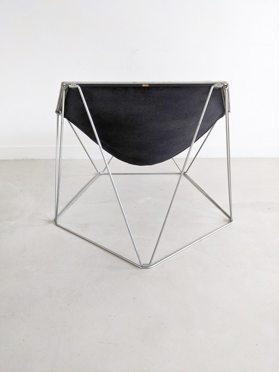 Image 1 of 2x Jean-Paul Barry & Kim Moltzer voor Bofinger 'Penta' stoelen uit 1960