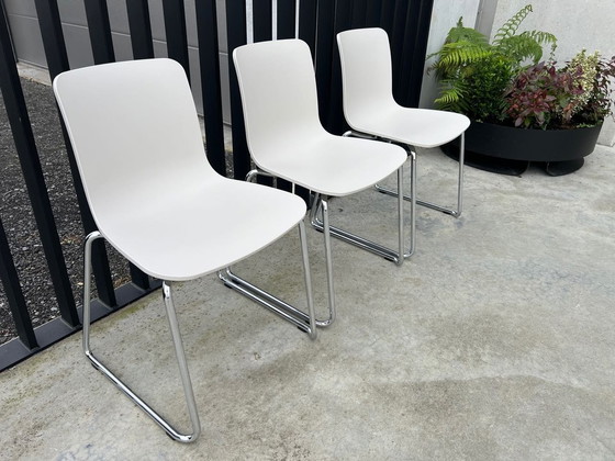 Image 1 of 7 X Vitra Hal Sledge Stoelen