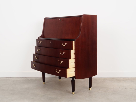 Image 1 of Mahoniehouten secretaire, Deens ontwerp, 1970S, Fabrikant: Pmj Viby J