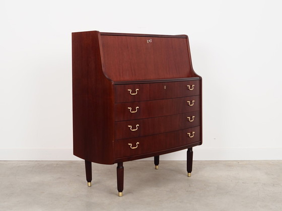 Image 1 of Mahoniehouten secretaire, Deens ontwerp, 1970S, Fabrikant: Pmj Viby J