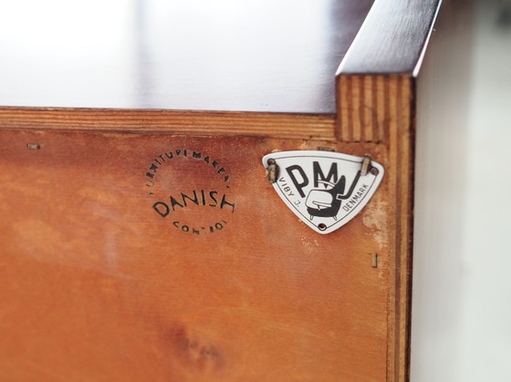 Image 1 of Mahoniehouten secretaire, Deens ontwerp, 1970S, Fabrikant: Pmj Viby J