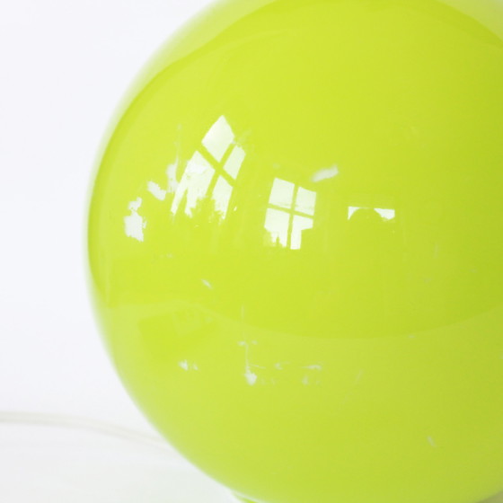 Image 1 of Neon Groene Bol Lamp