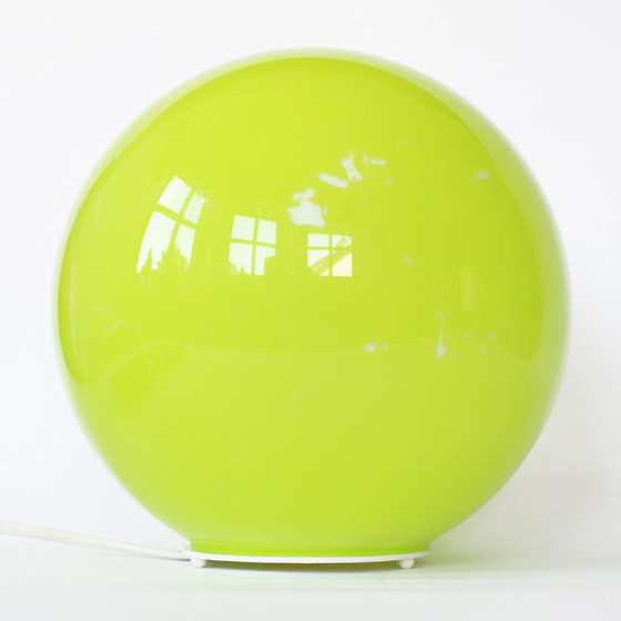 Image 1 of Neon Groene Bol Lamp