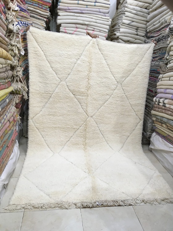 Image 1 of Beni Ouarain Marokkaans Berber Vloerkleed 3m03 x 2m03