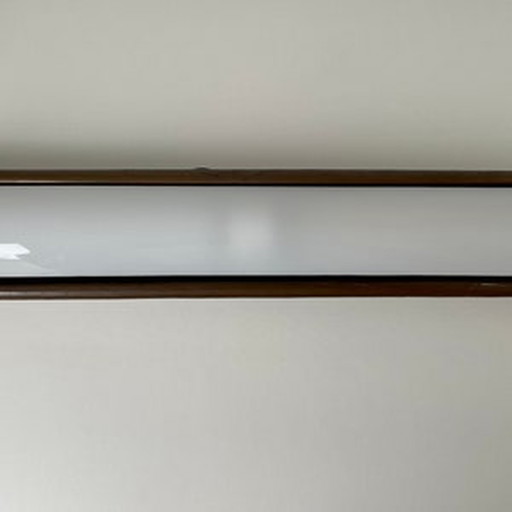 50s 60s Massief Koperen Bauhaus Wandlamp