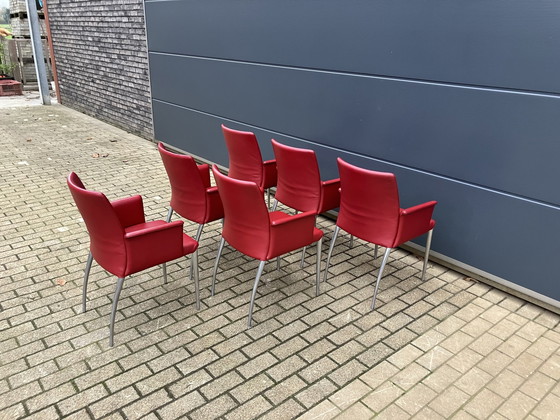 Image 1 of 6X Jori Mikono Eetkamerstoelen In Bijna Nieuwstaat!!