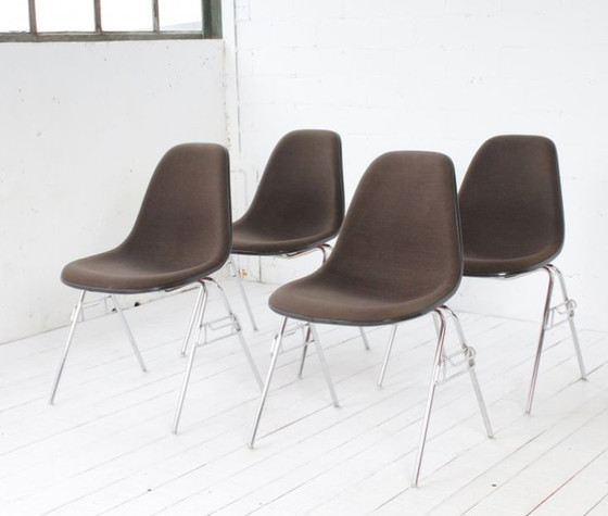 Image 1 of 5x Herman Miller Vintage Bijzetstoelen