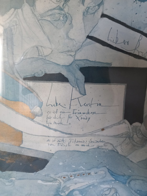 Image 1 of Aquarel, Horst Janssen Hamburg, 14-11-1929,         31-08-199531-